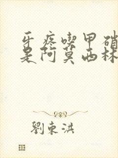 牙疼吃甲硝唑还是阿莫西林