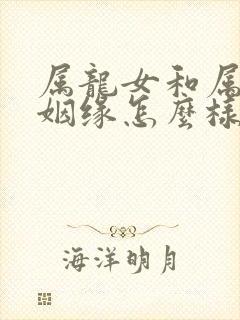 属龙女和属猴男姻缘怎么样