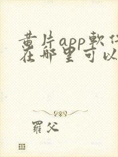 黄片app软件在哪里可以免费下载