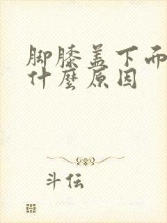 脚膝盖下面痛是什么原因