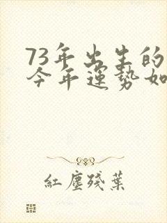 73年出生的牛今年运势如何