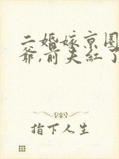 二婚嫁京圈太子爷,前夫红了眼