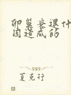 卵巢衰退什么原因造成的