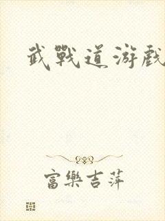 武战道游戏封面