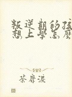 叛逆期的孩子不想上学怎么办呀