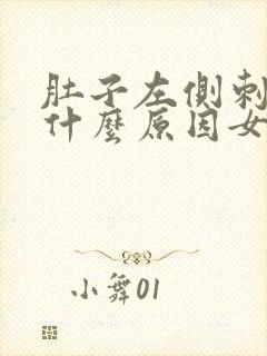 肚子左侧刺疼是什么原因女性