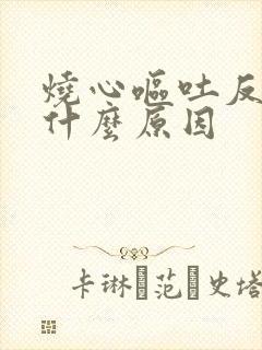 烧心呕吐反酸是什么原因封面