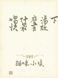 喝什么汤下奶最快最有效