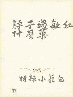 脖子过敏红痒用什么药