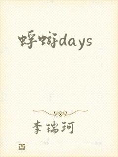 蜉蝣days