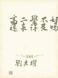 高二学不好高三还来得及吗封面