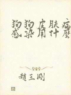 狗狗皮肤病真菌感染用什么药