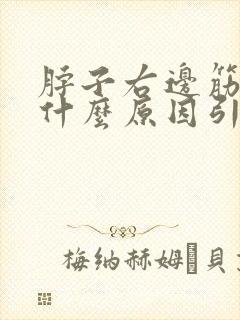 脖子右边筋疼是什么原因引起的