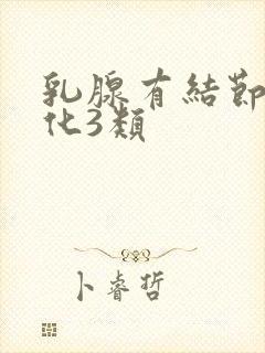 乳腺有结节伴钙化3类封面