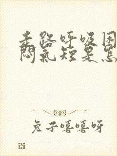 走路呼吸困难胸闷气短是怎么回事封面