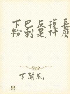 下巴反复长白头粉刺是什么原因
