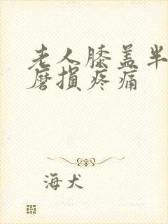 老人膝盖半月板磨损疼痛