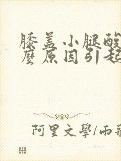 膝盖小腿酸痛什么原因引起的女性