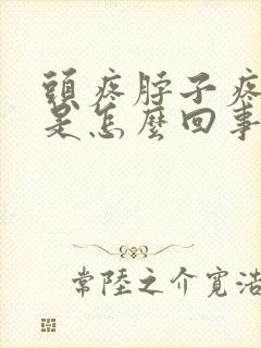 头疼脖子疼想吐是怎么回事