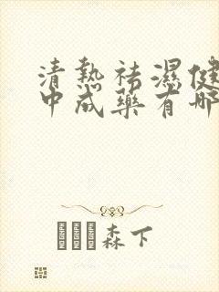 清热祛湿健脾的中成药有哪些