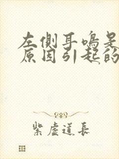 左侧耳鸣是什么原因引起的如何治疗