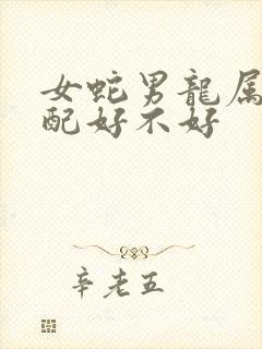 女蛇男龙属相婚配好不好