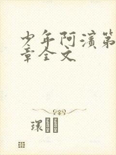 少年阿滨第13章全文