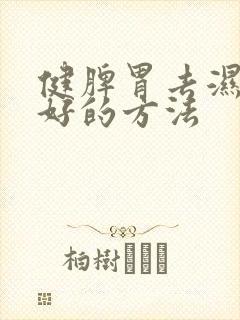 健脾胃去湿气最好的方法