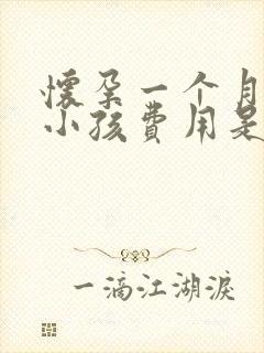 怀孕一个月打掉小孩费用是多少