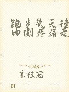 跑步几天后膝盖内侧疼痛走路都痛