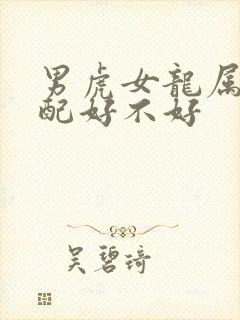 男虎女龙属相婚配好不好