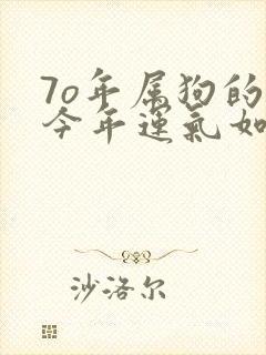 7o年属狗的人今年运气如何封面
