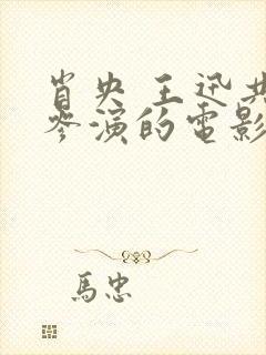 肖央 王迅共同参演的电影