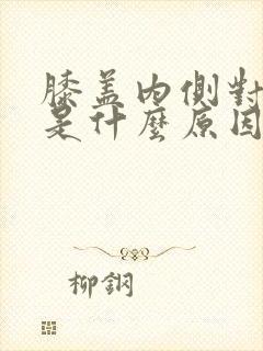 膝盖内侧对应痛是什么原因封面