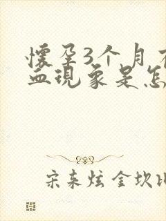 怀孕3个月有出血现象是怎么回事封面