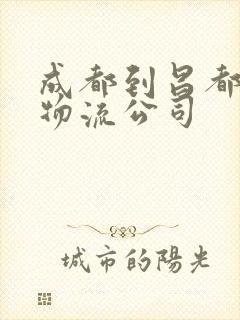 成都到昌都专线物流公司封面