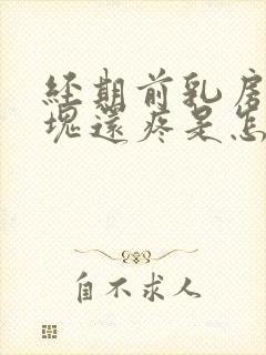 经期前乳房有硬块还疼是怎么回事