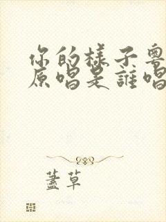 你的样子粤语版原唱是谁唱的