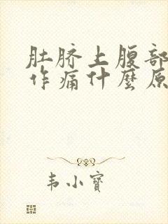 肚脐上腹部隐隐作痛什么原因封面