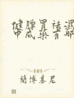 健脾胃祛湿气的中成药有哪些封面