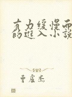 有力缓慢而坚定的进入小说