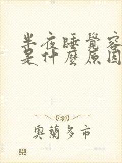 半夜睡觉容易醒是什么原因封面