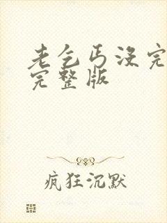 老乞丐没完没了完整版封面
