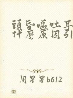头昏呕吐耳鸣是什么原因引起的