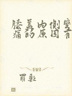 膝盖内侧弯曲疼痛的原因有哪些