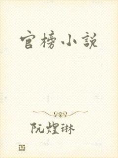 官榜小说封面