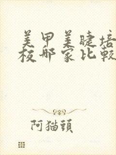 美甲美睫培训学校哪家比较好