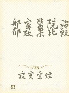 哪家医院治疗抑郁效果比较好
