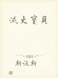 灭火宝贝封面