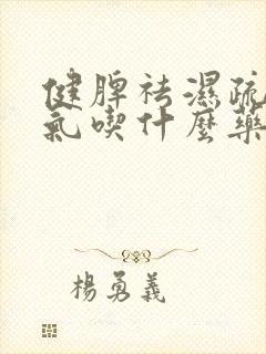 健脾祛湿疏肝理气吃什么药